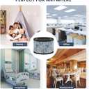 MIKO HEPA Air Filter Replacement for Ibuki Air Purifier Compatible with Miko H13 Air Purifier C102, Circular Air Cleaner Replacement, 6.75 x 6.75 x 5.4 inches (1 Pack)