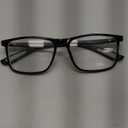 YIMI Photochromic Nearsighted Distance Glasses Spring Hinge UV400 Sunglasses Anti-Blue Light Myopia Glasses for Men Women (Black, -0.50, x)