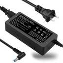 TSKYBEAR 45W Charger Compatible with HP Laptop Charger, Pavilion, Pavilion X360, Elitebook, Stream, Probook, Notebook 11 14 15 15-f272wm 15-f387wm Computer Smart Blue Tip Power Supply Cord Plug