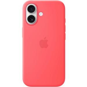 Apple iPhone 17 Silicone Case with MagSafe and Camera Control: Lightweight Phone Case, Wireless Charging Compatible, Smooth Matte Finish; Bright Guava