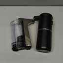 2 Pack Automatic Soap Dispensers,12.8oz/380ml USB Touchless Automatic Foaming Soap Dispenser,Rechargeabled Wall Mounted Smart Soap Dispenser for Bathroom Kitchen Dish Soap(Black)