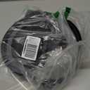 Microwave Splatter Cover for Food with Anti-scald Base Plate,Large Plastic & Silicone Vented Avoid Scalding Collapsible Guard Lid,Kitchen Essential Gadgets for Meal Prep-10.7 Inch (Black)