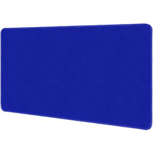 Large Tabletop Game Playmat, Water and Stain Resistant Non-Slip Desk Mat, Mahjong and Card Games MAT with Thick Stitched Edge Cushioned Rubber Base (200 * 100cm * 2mm) Blue, 39.4" x 78.7"