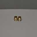 2 Pieces Brass Pipe Fitting 3/4 x 3/4 Inch NPT Brass Hex Nipple Male Pipe Adapter, Straight Connector Fitting