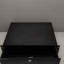RackPath 4U Rack Mount Drawer for 19 Inch AV/Network/DJ Equipment Racks or Cabinets with Lock and Key