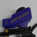 LE LEMATEC Portable Sandblaster Gun Kit, Air Compressor Sand Blaster, Paint & Rust Remover, Abrasive Media & Soda Blaster for Metal, Wood, Automotive & DIY Surface Prep, AS118-2C