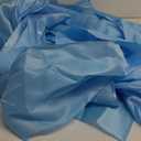 Babenest Satin Chair Sashes Ties Upgraded 50 pcs Chair Ribbons Bows for Wedding Banquet Party Easter Christmas Baby Shower Events Decoration (Baby Blue)
