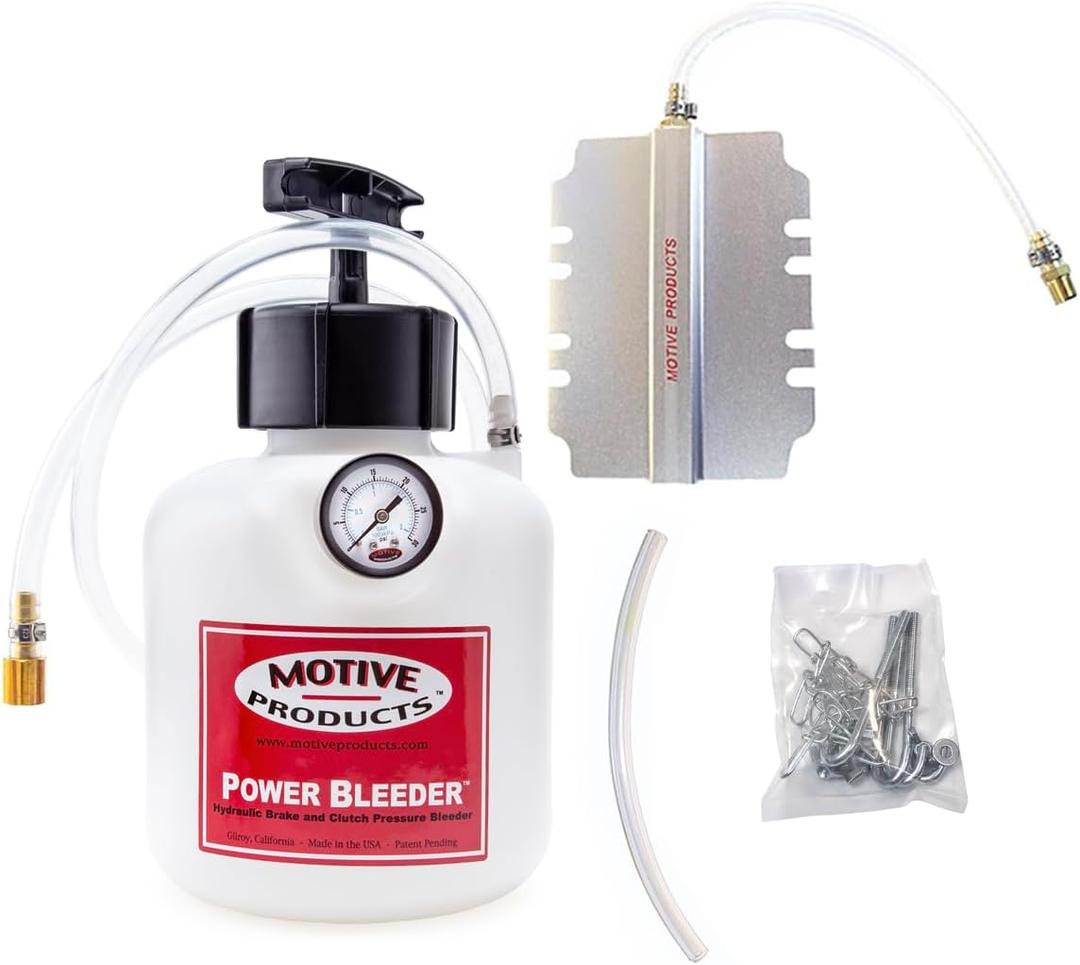 Motive Products 0105 Early Model American Power Bleeder 2-Quart Tank with Hose and Adapter