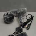 Nano Titanium 2000-Watt Blow Dryer with Concentrator Nozzle, Professional Grade Ionic Corded Styling Tool for Hair (Black)