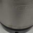 1.75 Gallon Ball Lock Keg, Stainless Steel Beer Keg with Dual Rubber Handle for Home Brew