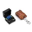 DC 12V 10A Single Channel Relay RF Switch Kit, 315MHz Receiver with Remote Control Transmitter for Home