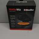Mueller Heart 5 Waffle Maker, Waffle Iron, Adjustable Browning Control & Nonstick, Cool Touch Handle, Easy to Clean, Small Kitchen Appliances