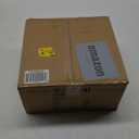 Bargeni Semi Flush Mount Ceiling Light,13 inch Drum Ceiling Light Fixture,Gold Light Fixtures Ceiling Mount with White Fabric Shade, 3-Light Modern Ceiling Light for Bedroom,Living Room and Kitchen