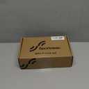 Sportneer Bike Lock: Heavy Duty Anti Theft Bike U Lock with 5ft Security Steel Cable - 17mm Shackle Bicycle U-Locks with Keys & Sturdy Mounting Bracket for Road, Mountain, Electric & Folding Bike (Black)