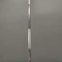 55" Weight Lifting Bar, 1" Standard Straight Barbell Bars for Weight lifting, Olympic Barbell Bar for Bench Press/Hip Thrusts/Squats/Lunges for Gym and Home, 2 Star Star-nuts (480lb Weight Capacity) (Silver)