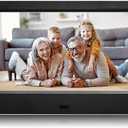 7 Inch Digital Picture Frame, HD Display USB/SD Card Photo Frame, Wall Mountable Electronic Slideshow for Videos and Music, Auto-Play Memories from USB Drive or Memory Card
