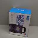 Party Bluetooth Speaker: 80W Peak Large Stereo Sound for Outdoor, Deep Bass, TWS, Loud with Lights, Portable Wireless Big Speakers with Long Playtime, House, Projector, Movie