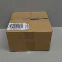 YAGELI 2 Pack 5Slot Acrylic Mail Organizer for Desktop – Scalloped Clear Document Sorter, Vertical File Holder for Office/Home, SpaceSaving Desk Organizer for Letters,Envelope,Bills,Stationery