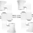 4 Packs Plug in Air Freshener Compatible with Bath and Body Works WallFlower Fragrance, Wall Plug Scent Diffuser, CE EMC ETL Certified, Rotatable, Silent for Bedroom Home Office