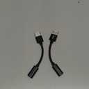 USB C Female to USB Male Adapter (2-Pack),Type C to USB A Charger Cable Adapter, Compatible with iPhone 16 15 15 Pro Max,iPad 2018,Samsung Galaxy Note 10 S22 S21 S20+ Plus Ultra,Google Pixel 4 3