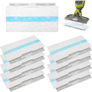 4 PCS Mopping Pads Refills Compatible for Shark VACMOP Disposable Hard Floor Vacuum and Mop Pad Refills for Shark Vacmop Pro VM252 VM251 VM250 VM200 VC205 QM250 VM190 VM200P12 VMP30