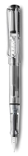 Lamy safari Fountain Pen - Elegant Design Cool Pens, Best Pens For Smooth Writing, Journaling, and Calligraphy - Vista Fine Point Pen
