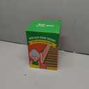 Indoor Stair Treads - Non-Slip 8" X 30" Clear Step Grips with Glow-in-The-Dark Stripes for Extra Elderly Support - Easy Peel 15-Pack Anti-Slip Strips for Wooden Stairs