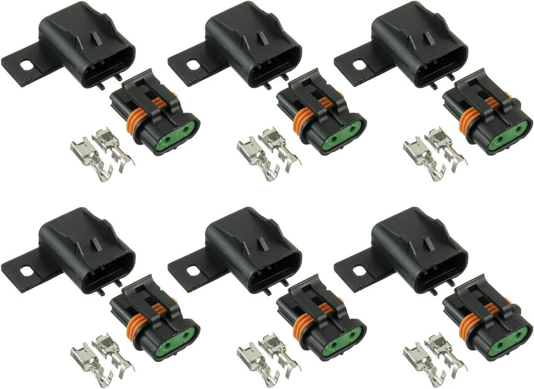BOJACK Waterproof Sealed ATO ATC Fuse Holder Assembly Splice Existing Wire Kit for ATO ATC Fuses (Pack of 6) BOJACK Waterproof Sealed ATO ATC Fuse Holder Assembly Splice Existing Wire Kit for ATO ATC Fuses (Pack of 6)