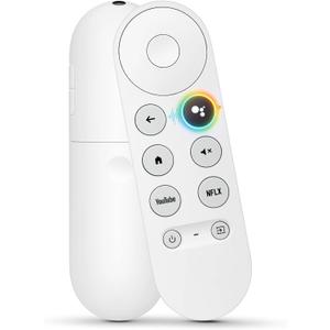 Voice Replacement for Google-Chromecast-Remote, G9N9N for Chromecast with Google TV Remote, for Google TV Streamer (Only for Snow Chromecast Google)