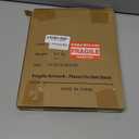 iHery Small 8X10in Champagne Problems On the Rise Newspaper Small Framed Wall Art, Natural OAK Wood Trendy 8X10in Canvas Wall Art Dcor For Bedroom Living Room Set of 1