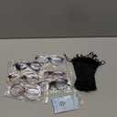 NORPERWIS 5 Pairs Reading Glasses Spring Hinge Blue Light Blocking Readers Glasses for Men and Women (Mix Color-1, 2.50)