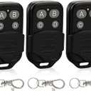 3 Garage Door Opener 390mhz Remote Keychain,Replacement for Genie Intellicode & Overhead Door GIT-1/ACSCTG Type 1,GIT-3/ACSCTG Type 3,4-Button