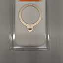 TORRAS Q3 Silicone 360 Spin for iPhone 17 Pro Case with Stand, Fit for MagSafe, Magnetic Ring Kickstand with Camera Control, Liquid Silicone Rubber Soft Phone Case for iPhone 17 Pro 6.3'', Light Ivory