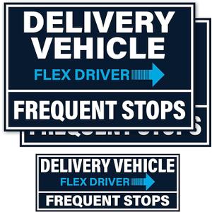 3 Delivery Driver Magnet's