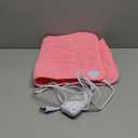 Deepsoon Heating Pad,Electric Heating Pads for Back,Neck,Moist Heating Pad for Abdomen Shoulder Knee Legs,Dry/Moist Heat&Auto Shut Off,Mother's Day Birthday for Men and Women,BabyPink,24x12 Inch