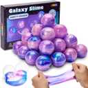 JOYIN Slime Party Favors, 24 Pack Galaxy Slime Ball - Stretchy, Non-Sticky, Mess-Free, Stress Relief, and Safe - Toys for Girls and Boys - Classroom Reward, Party Supplies