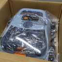 (2025 New) Robotic Pool Vacuum, Robotic Pool Cleaner for Inground Pools, Pool Robot with Smart Navigation, Floor/Wall/Waterline Cleaning, 180 Mins Runtime for Pool Up to 2100 Sq.ft