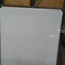 Magnetic Dry Erase Whiteboard, 36"W x 50"H, Aluminum Frame, Silver/White, Easy to Install and Clean