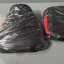 TCT-MOTORPARTS Driver & Passenger Seat Cushion Fits for Suzuki GSXR1000 GSXR 1000 2007-2008 (black+red)