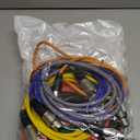 10 Pack XLR 6 ft Mixed Color Cables 3 Pins Balanced Rainbow Microphone Mic Cable Male to Female Mic Cable for Microphone, Mixer, Recording Studio, Podcast