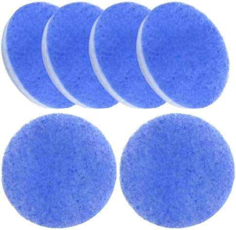 Hoypeyfiy 6Pcs 5.25 Inches RV Air Filter, Round Air Duct AC Filter, RV AC Vent Filter, MERV-6 RV Air Conditioner Filter (6)