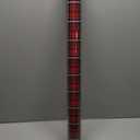 American Greetings Jumbo Reversible Wrapping Paper Roll for Christmas, Red and Black Holiday Gift Wrap (175 sq. ft., 1 Extra Large Roll-30 in. x 70 ft.) Polka Dots and Plaid