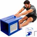 Sit and Reach Test Box with Installation Guide & Tool, Blue