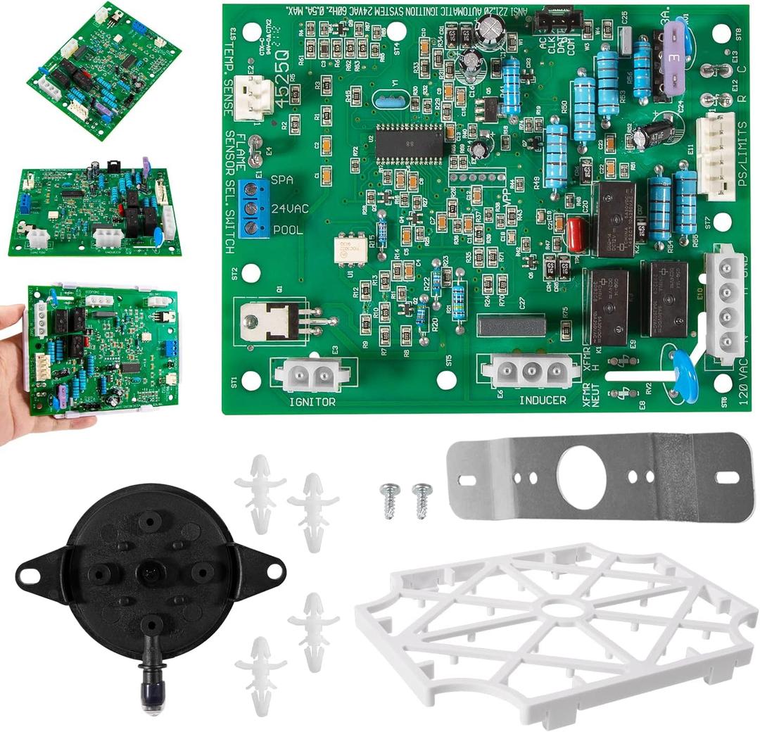 FDXLICB1930 FD Integrated Control Board Replacement Kit for Universal Hayward H-Series Low Nox Pool Heater, Suitable for H150FDN/FDP, H200FDN/FDP H250FDN/FDP, H300FDN/FDP, H350FDN/FDP, H400FDN/FDP