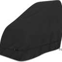 Roasivi Massage Chair Cover Waterproof Massage Chair Full Body Protector Zero Gravity Armchair Cover 420D Oxford Fabric with Drawstring and Buckle 59 "L x 36"W x 47.5"H Black