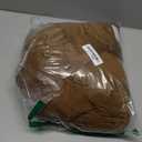 ManMengJi Brown Folding Chair Covers, Spandex Folding Chair Covers 12 PCS, Banquet Chair Slipcovers for Party, Wedding, Holidays, Celebration