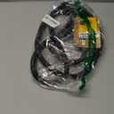 Fida Durable Slip Lead Dog Leash, 6 FT x 1/2" Heavy Duty Dog Loop Leashes, Comfortable Strong Rope Slip Leash for Large Medium Dogs, No Pull Pet Training Lead with Highly Reflective(1/2", Black)