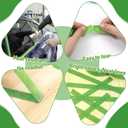 3 x 8 Rolls Green Painters Tape Masking Tape Bulk 0.7 Inch x 60 Yards Green-Cars Vehicles Auto Body Masking Tapes Painting Tapes for Car Paint or Walls Painting, Automotive, Labeling, DIY Crafting