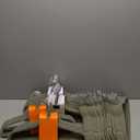 Amazon Basics Slim, Velvet, Non-Slip, Durable Suit Clothes Hangers for Closet, Coats, Pants, Shirts, Gray/Silver, Pack of 100