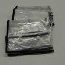 Clear Garment Bag for Hanging Clothes 10 Gusseted, 50 Suit Bags for Open Closet Storage Plastic Clothes Cover for Coat, Dress, Shirts, Fur, Jacket, Wardrobe Protectors, 4 Pack (50 inch)